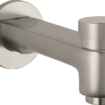 Hansgrohe Metris S Tub Spout with Diverter in Brushed Nickel