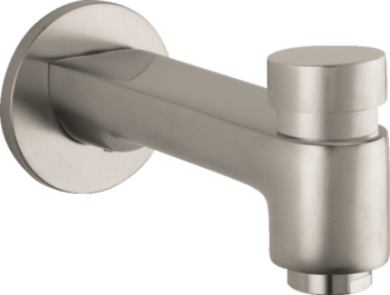 Hansgrohe Metris S Tub Spout with Diverter in Brushed Nickel