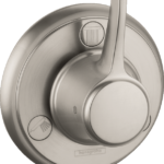 Hansgrohe Ecostat Classic Diverter Trim Trio/Quattro in Brushed Nickel