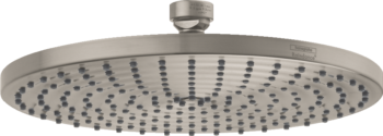 Hansgrohe Raindance S Showerhead 240 1-Jet, 1.75 GPM in Brushed Nickel