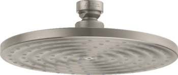 Hansgrohe Raindance S Showerhead 180 1-Jet Rain, 2.5 GPM in Brushed Nickel