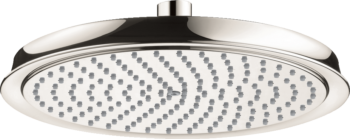Hansgrohe Raindance Classic Showerhead 240 1-Jet, 1.75 GPM in Polished Nickel