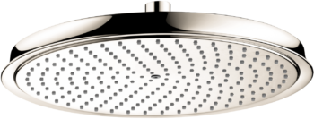 Hansgrohe Raindance Classic Showerhead 300 1-Jet, 2.5 GPM in Polished Nickel