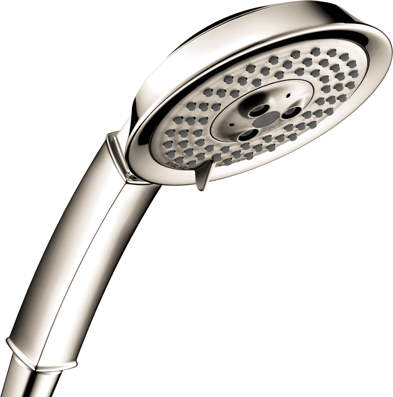 Hansgrohe Raindance Classic Handshower 100 3-Jet, 2.5 GPM in Polished Nickel