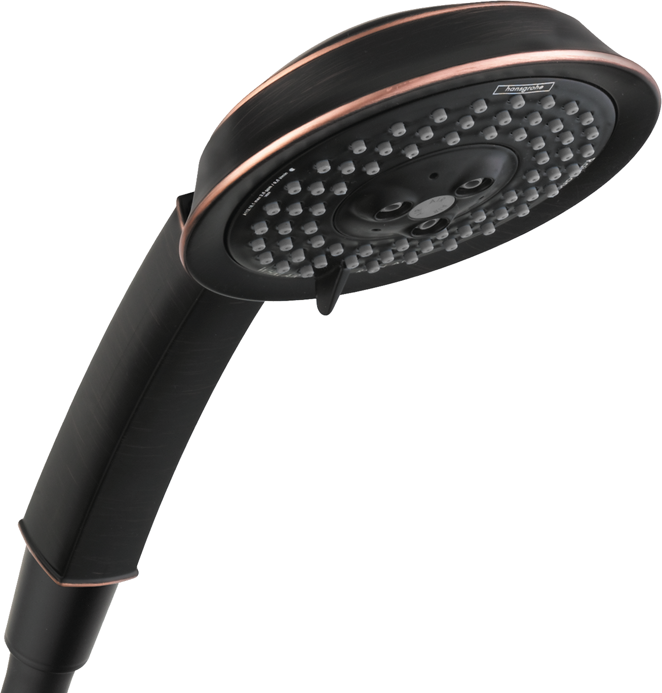 Hansgrohe Raindance Classic Handshower 100 3-Jet, 2.5 GPM in Rubbed Bronze