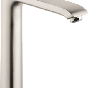 Hansgrohe Metris Single-Hole Faucet 260 with Pop-Up Drain, 1.2 GPM in Brushed Nickel
