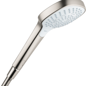 Hansgrohe Croma Select E Handshower 110 3-Jet, 1.75 GPM in Brushed Nickel