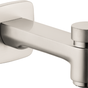 Hansgrohe Logis Tub Spout with Diverter in Brushed Nickel
