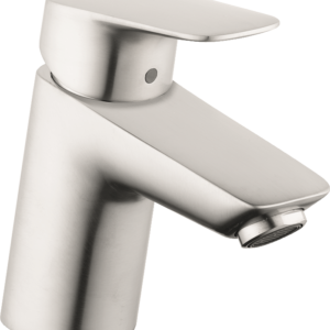 Hansgrohe Logis Single-Hole Faucet 70 with Pop-Up Drain, 1.2 GPM in Brushed Nickel