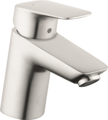 Hansgrohe Logis Single-Hole Faucet 70 with Pop-Up Drain, 1.2 GPM in Brushed Nickel