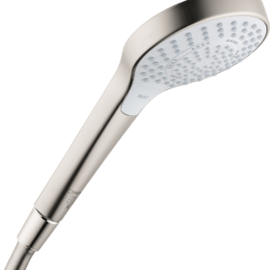 Hansgrohe Croma Select S Handshower 110 3-Jet, 1.75 GPM in Brushed Nickel