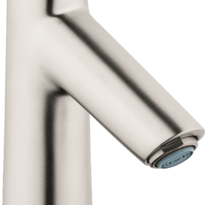 Hansgrohe Talis S Single-Hole Faucet 100 with Pop-Up Drain, 1.2 GPM in Brushed Nickel