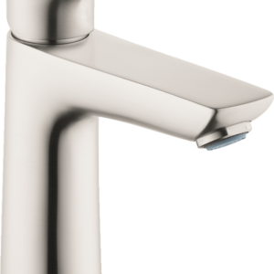 Hansgrohe Talis E Single-Hole Faucet 110 with Pop-Up Drain, 1.2 GPM in Brushed Nickel