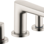 Hansgrohe Talis E 3-Hole Roman Tub Set Trim in Brushed Nickel