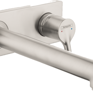Hansgrohe Talis S Wall-Mounted Single-Handle Faucet Trim, 1.2 GPM in Brushed Nickel