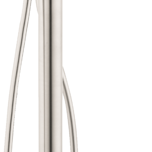 Hansgrohe Talis S Freestanding Tub Filler Trim with 1.75 GPM Handshower in Brushed Nickel