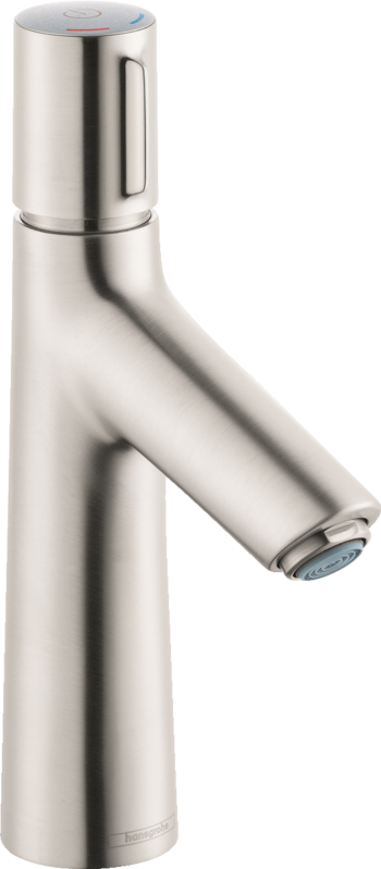 Hansgrohe Talis Select S Single-Hole Faucet 100 with Pop-Up Drain, 1.2 GPM in Brushed Nickel