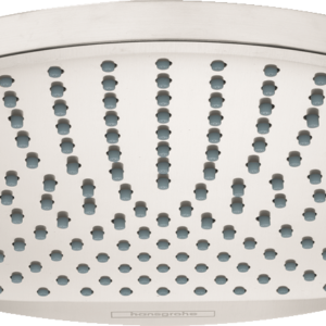 Hansgrohe Crometta S Showerhead 240 1-Jet, 1.75 GPM in Brushed Nickel