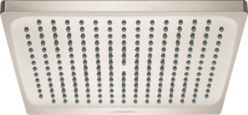 Hansgrohe Crometta E Showerhead 240 1-Jet, 1.75 GPM in Brushed Nickel