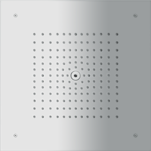 Hansgrohe Raindance E Showerhead 400 Square 1-Jet Trim, 1.8 GPM in Chrome