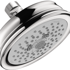 Hansgrohe Croma 100 Classic Showerhead 3-Jet, 1.8 GPM in Chrome