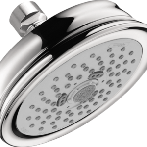 Hansgrohe Croma 100 Classic Showerhead 3-Jet, 1.8 GPM in Polished Nickel