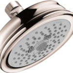 Hansgrohe Croma 100 Classic Showerhead 3-Jet, 1.8 GPM in Polished Nickel