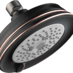 Hansgrohe Croma 100 Classic Showerhead 3-Jet, 1.8 GPM in Rubbed Bronze