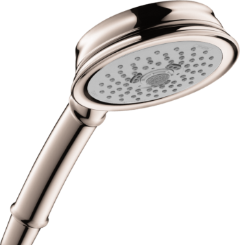 Hansgrohe Croma 100 Classic Handshower 3-Jet, 1.8 GPM in Polished Nickel