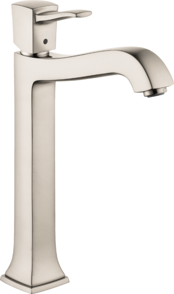 Hansgrohe Metropol Classic Single-Hole Faucet 260 with Pop-Up Drain, 1.2 GPM in Brushed Nickel