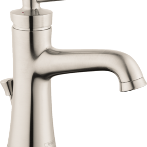Hansgrohe Joleena Single-Hole Faucet 100 with Pop-Up Drain, 0.5 GPM in Brushed Nickel