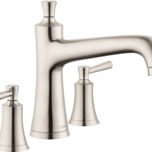 Hansgrohe Joleena 3-Hole Roman Tub Set Trim in Brushed Nickel