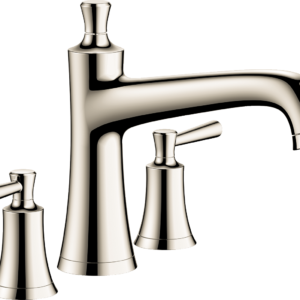 Hansgrohe Joleena 3-Hole Roman Tub Set Trim in Polished Nickel