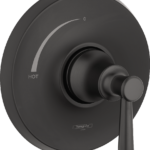 Hansgrohe Joleena Pressure Balance Trim in Matte Black