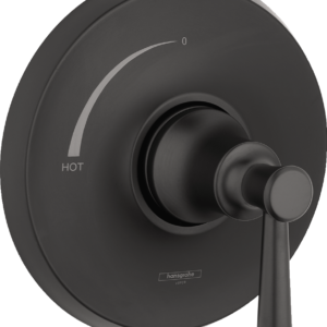 Hansgrohe Joleena Pressure Balance Trim in Matte Black