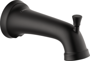 Hansgrohe Joleena Tub Spout with Diverter in Matte Black