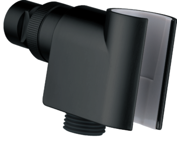 Hansgrohe Showerarm Mount for Handshower in Matte Black