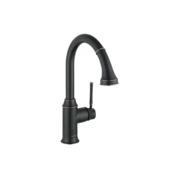 Hansgrohe Talis C HighArc Kitchen Faucet, 2-Spray Pull-Down, 1.75 GPM in Rubbed Bronze