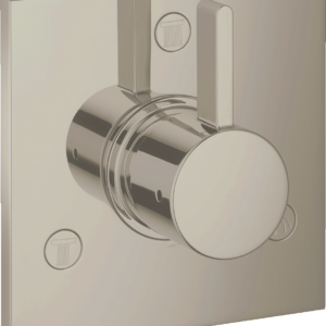 Hansgrohe Ecostat Diverter Trim Square Trio/Quattro in Brushed Nickel