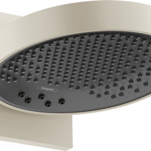 Hansgrohe Rainfinity Showerhead 250 3-Jet with Wall Connector Trim, 1.75 GPM in Brushed Nickel