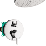 Hansgrohe Croma Pressure Balance Tub/Shower Set with Rough, 2.0 GPM  in Chrome