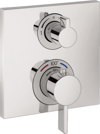 Hansgrohe Ecostat E Thermostatic Trim with Volume Control in Chrome