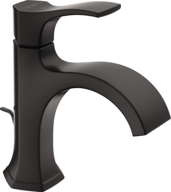 Hansgrohe Locarno Single-Hole Faucet 110 with Pop-Up Drain, 1.2 GPM in Matte Black