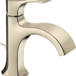 Hansgrohe Locarno Single-Hole Faucet 110 with Pop-Up Drain, 1.2 GPM in Polished Nickel