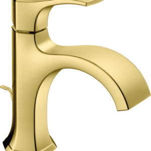Hansgrohe Locarno Single-Hole Faucet 110 with Pop-Up Drain, 1.2 GPM in Brushed Gold Optic
