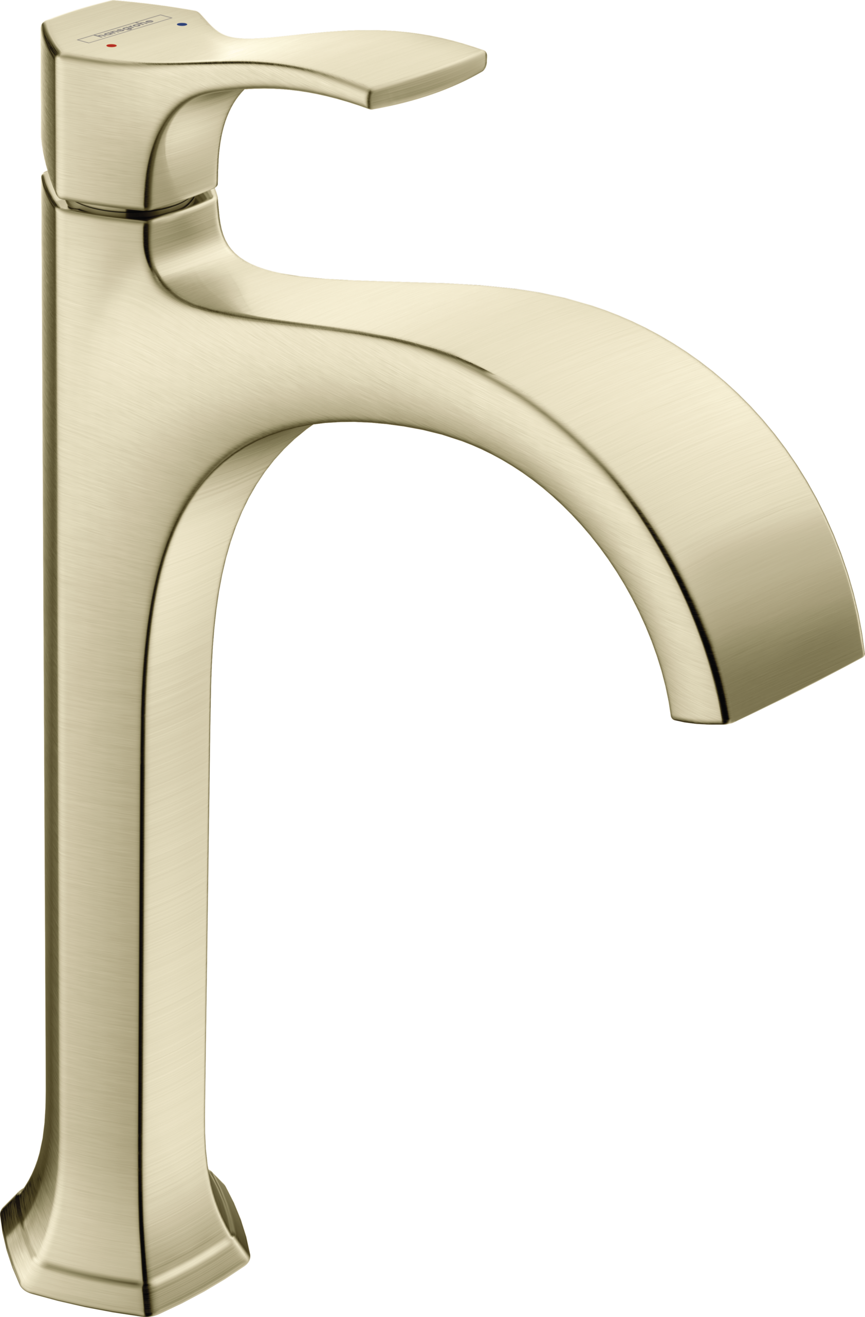 Hansgrohe Locarno Single-Hole Faucet 210, 1.2 GPM in Brushed Nickel