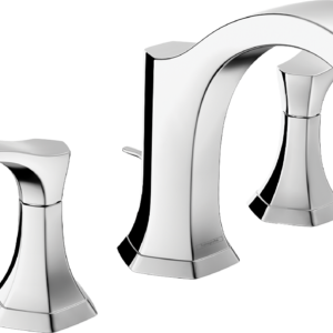 Hansgrohe Locarno Widespread Faucet 110 with pop-up drain, 1.2 GPM in Chrome