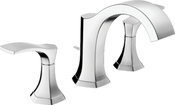 Hansgrohe Locarno Widespread Faucet 110 with pop-up drain, 1.2 GPM in Chrome