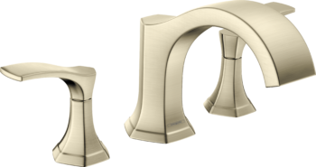 Hansgrohe Locarno 3-Hole Roman Tub Set Trim in Brushed Nickel