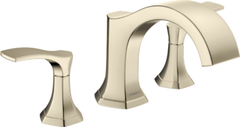 Hansgrohe Locarno 3-Hole Roman Tub Set Trim in Polished Nickel